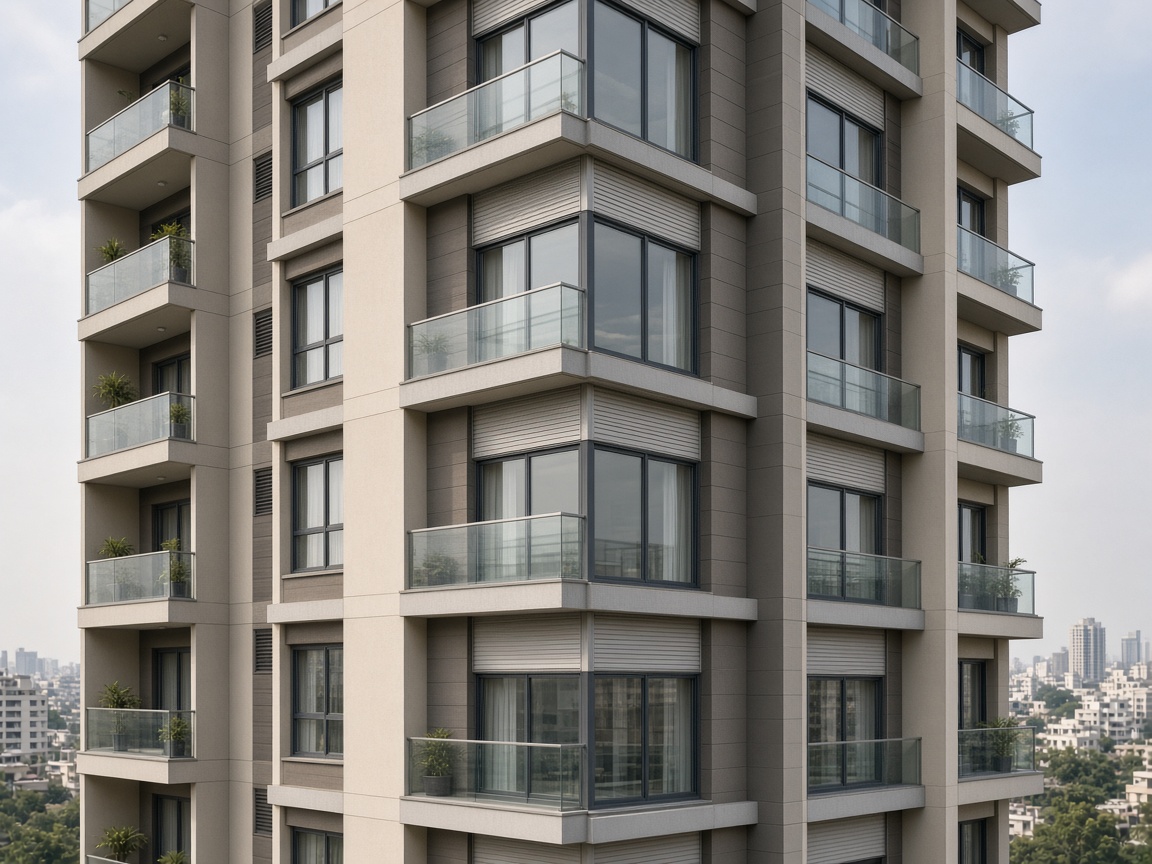 Apartments — aluminium and uPVC doors and windows