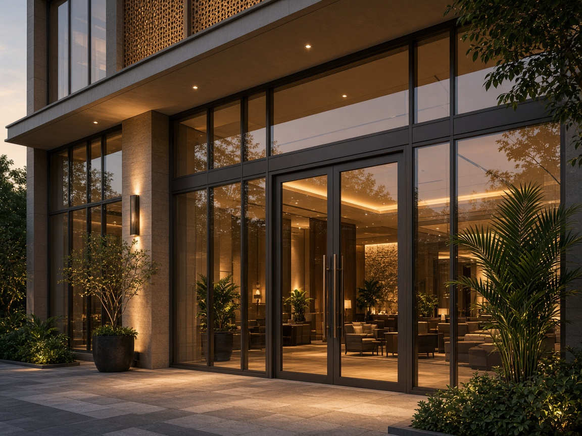 Hotels — aluminium and uPVC doors and windows