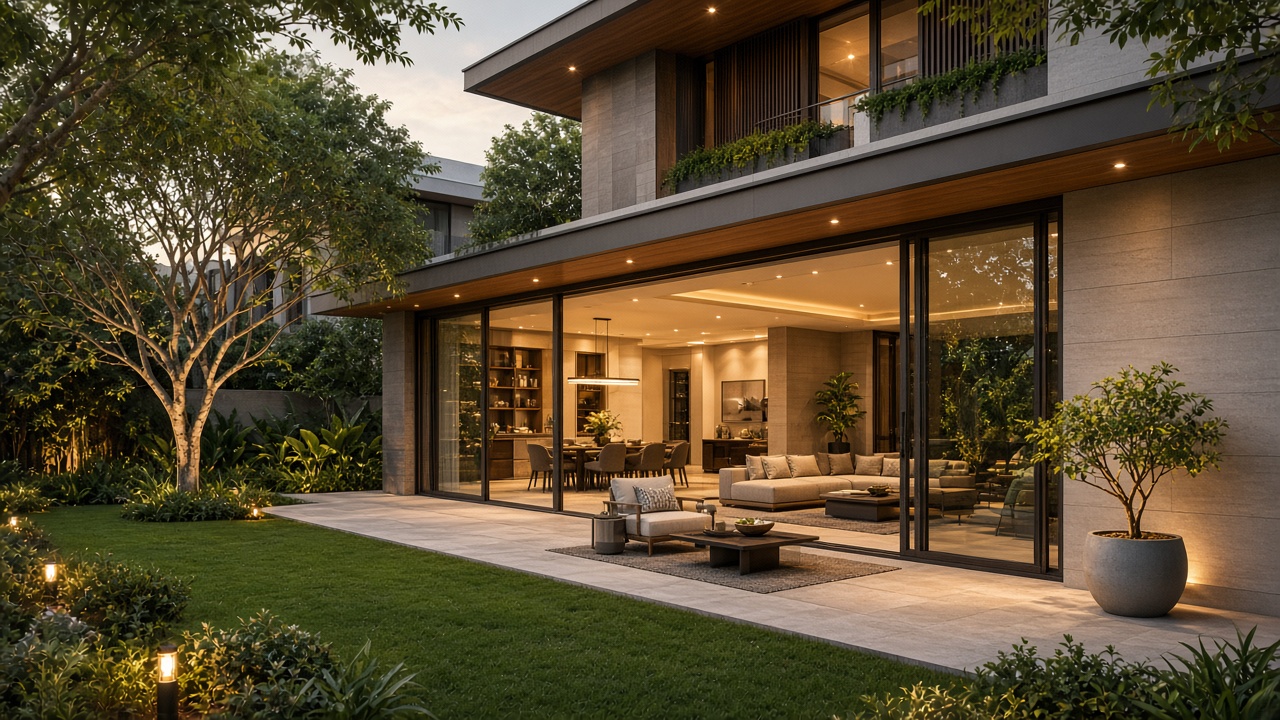 Aluminium Windows — Villa